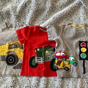 3 Appliqué Vehicles Tees